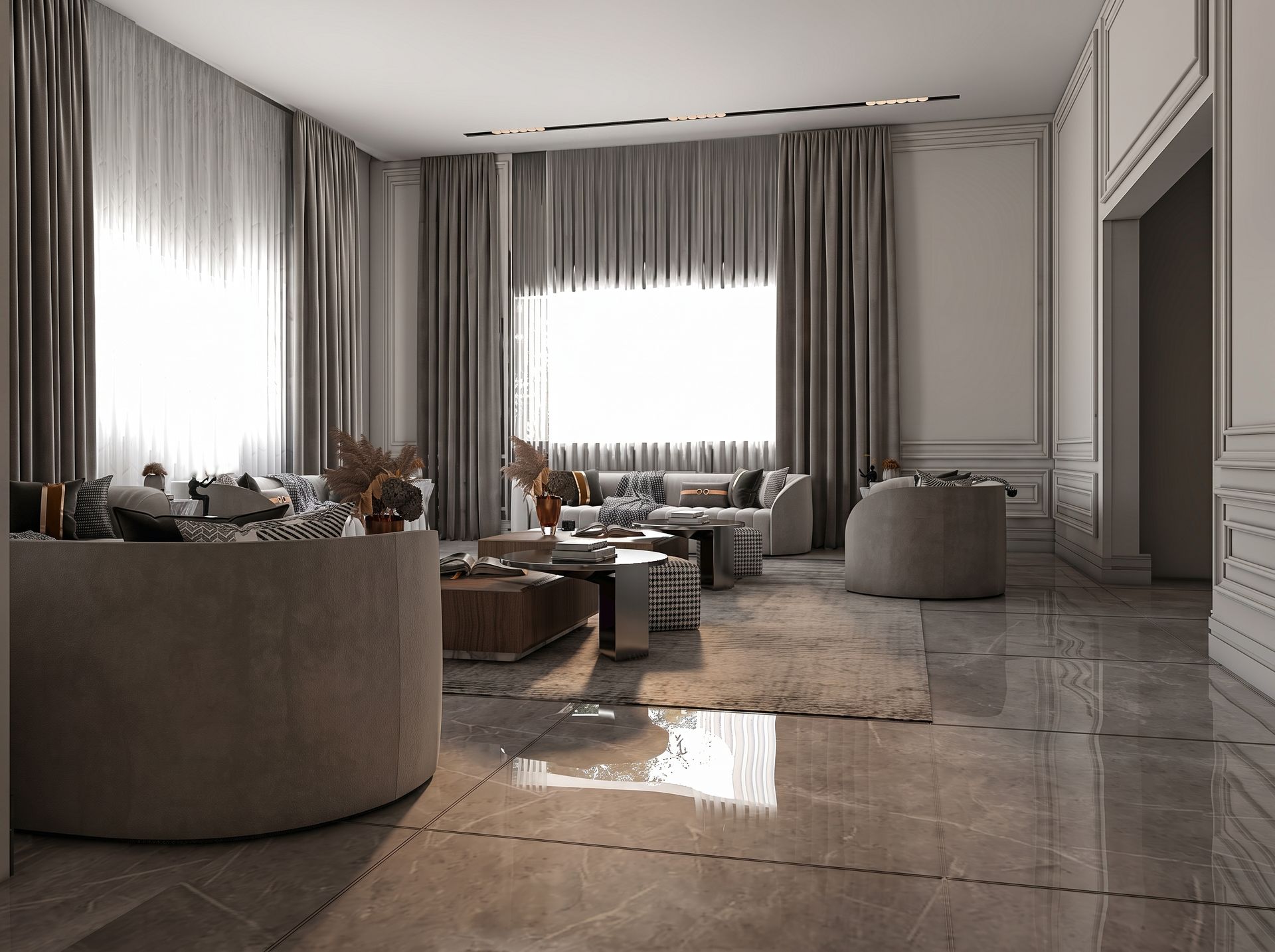 contemporary villa