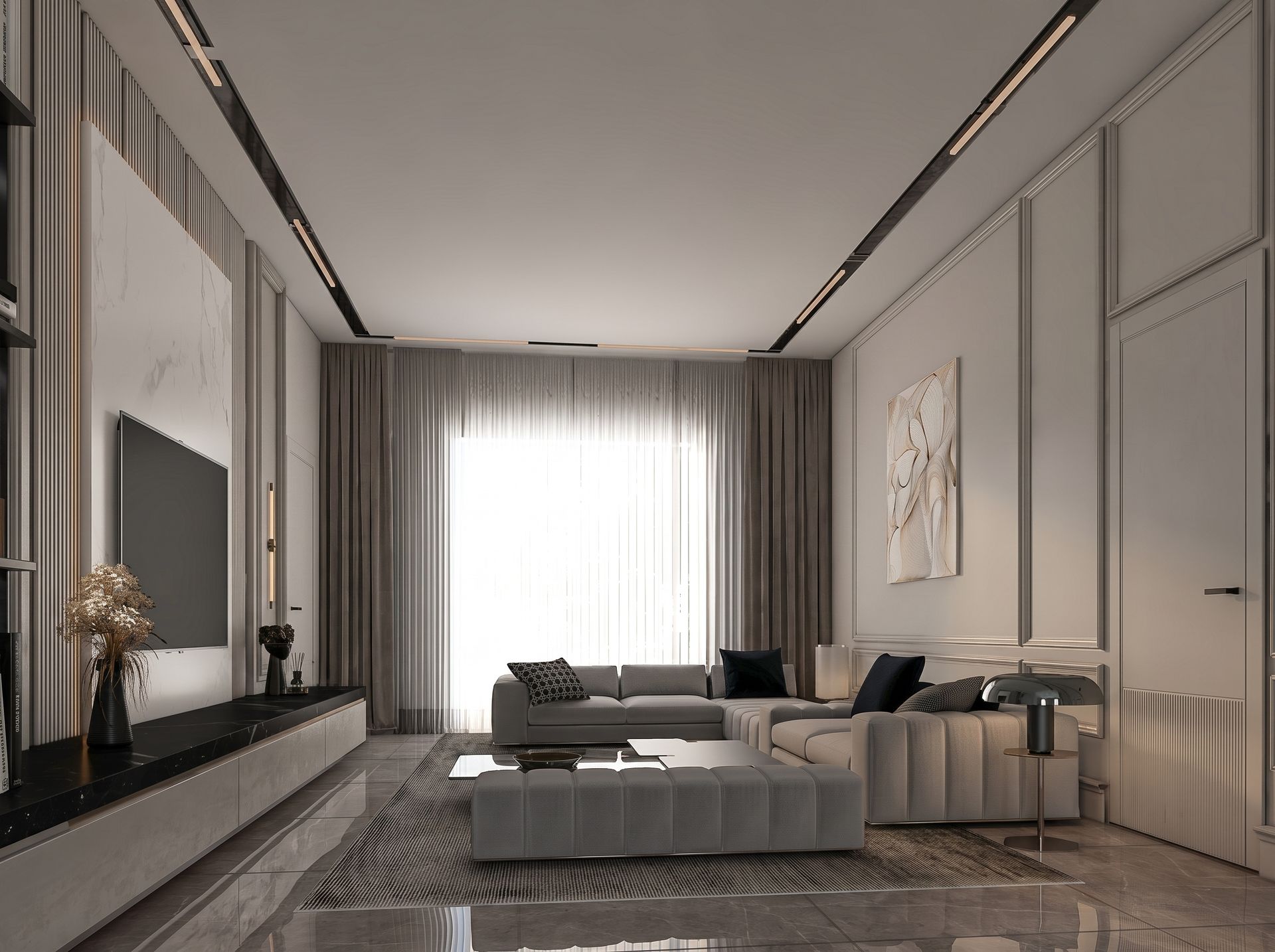 contemporary villa