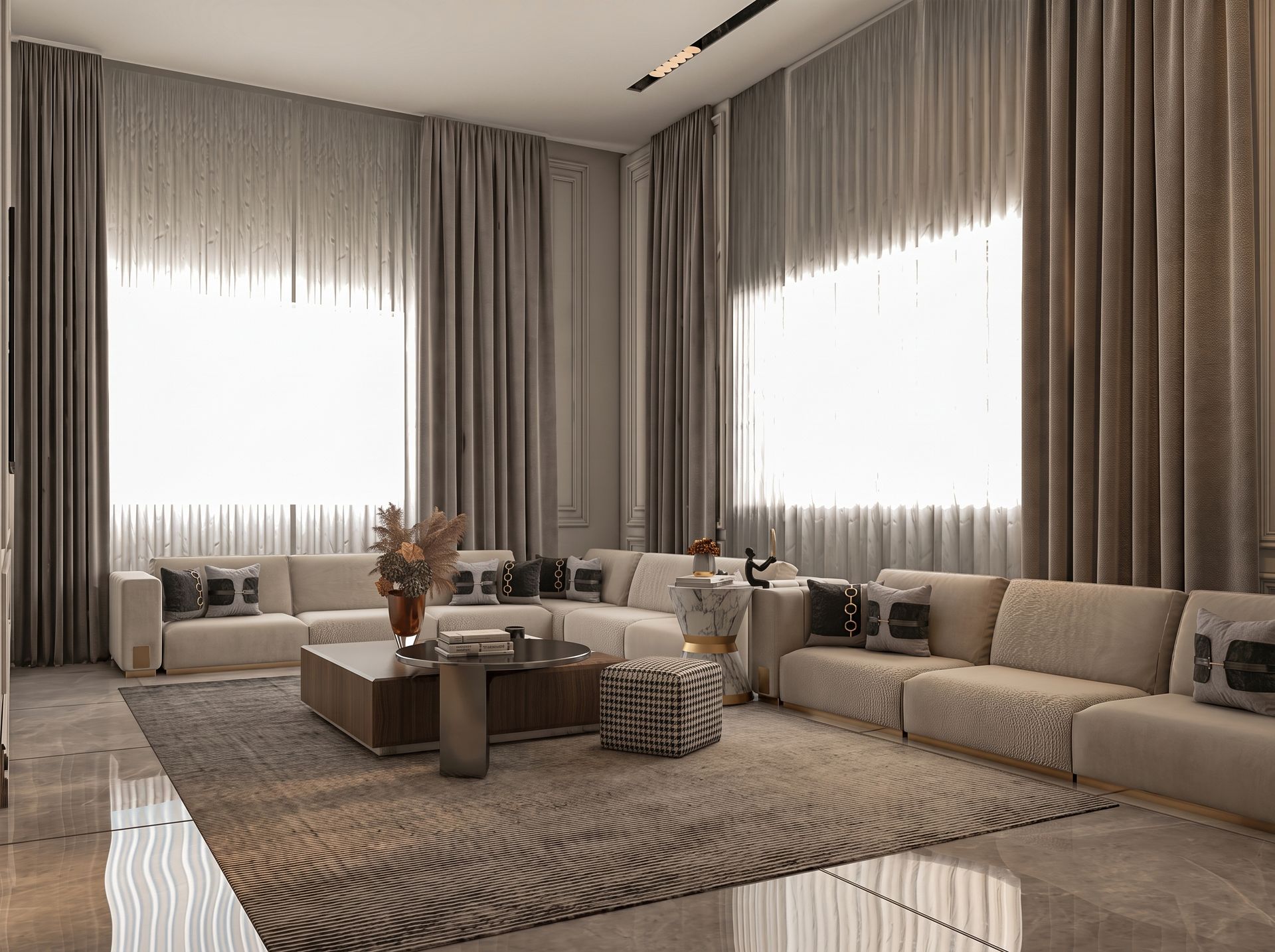 contemporary villa