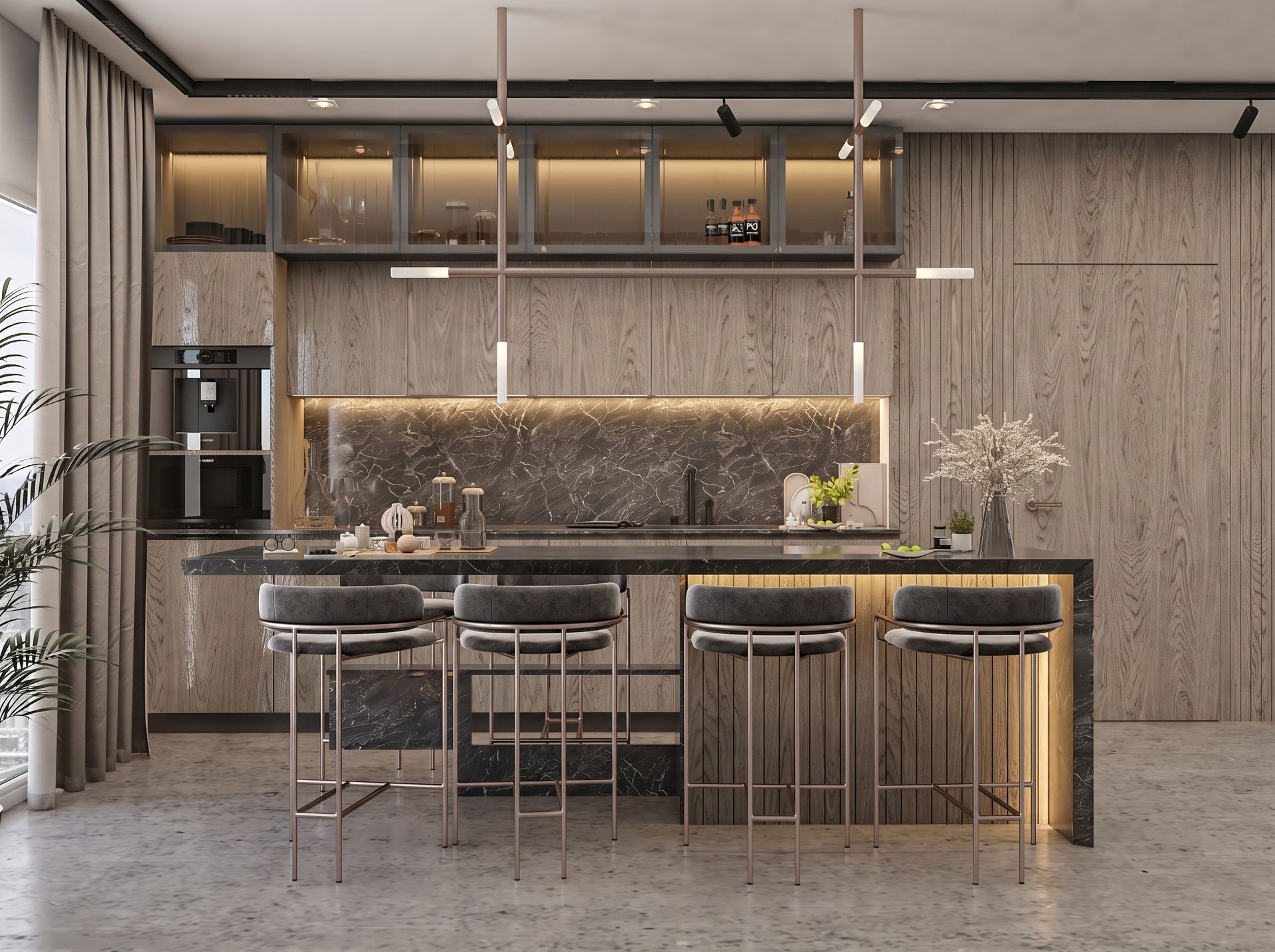 Modern Apartment Kitchen